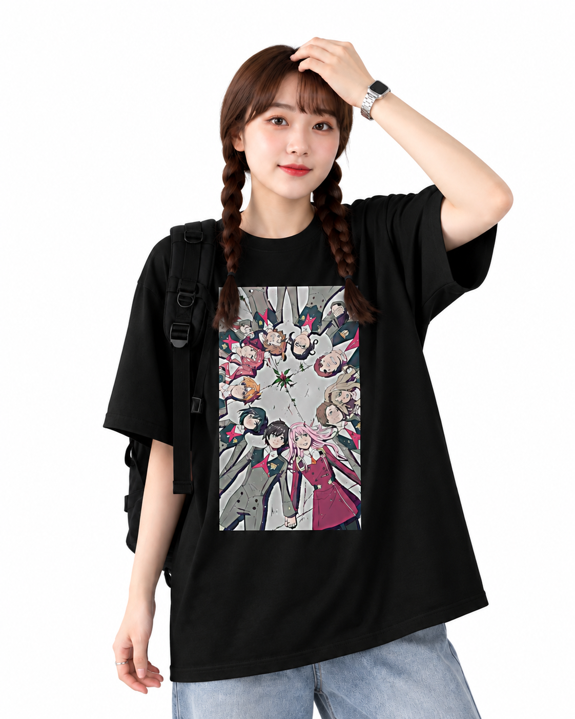 Darling in the Franxx tshirts for True Anime Fans – Premium Anime Streetwear
