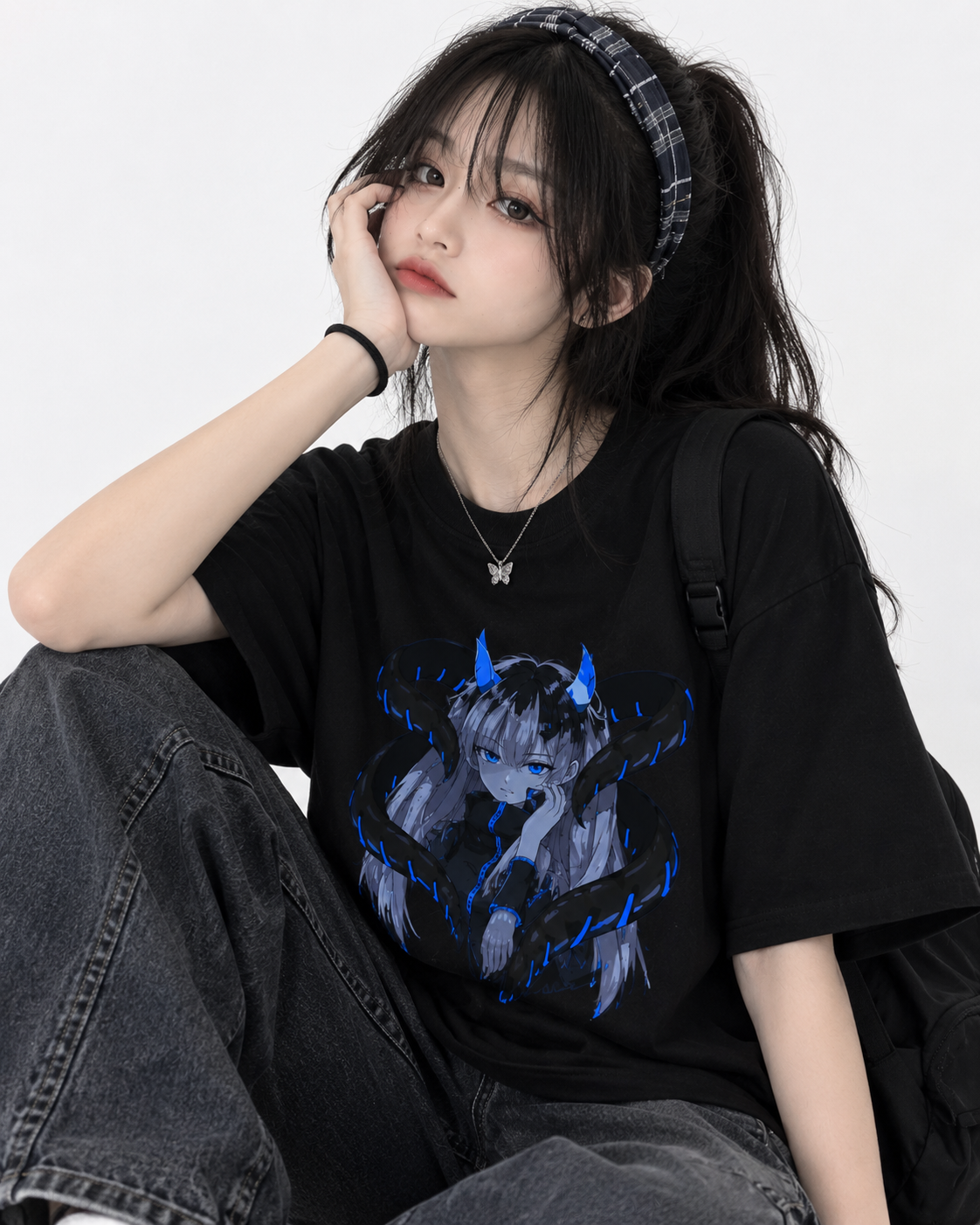 Kakegurui tshirts of the High-Stakes Queen – Limited Hyakkaou Academy Streetwear