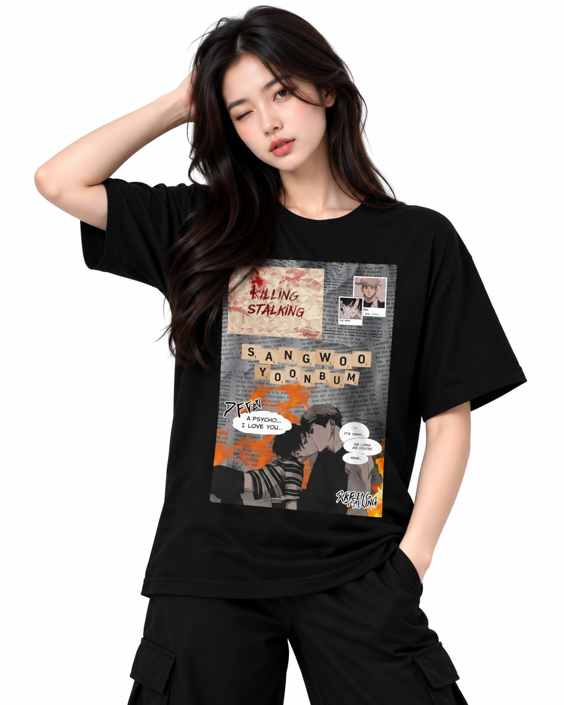 Killing Stalking tshirts of the Twisted Obsession – Limited Yoonbum x Sangwoo Streetwear