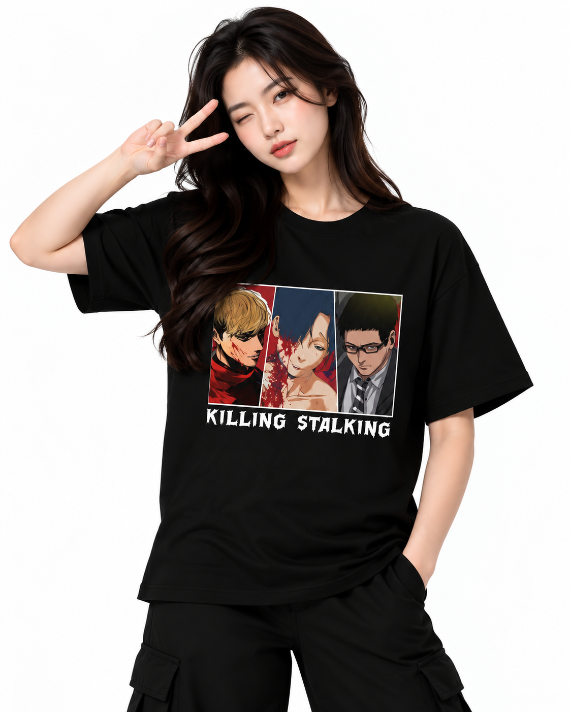 Killing Stalking tshirts of the Twisted Obsession – Limited Yoonbum x Sangwoo Streetwear
