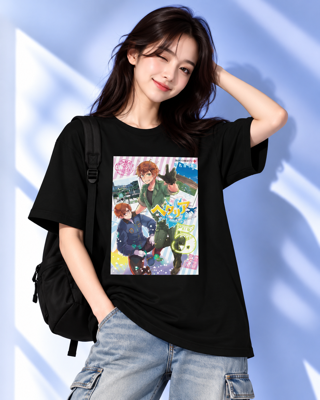Hetalia tshirts for the World Stars – Limited Edition Nation Varsity Streetwear